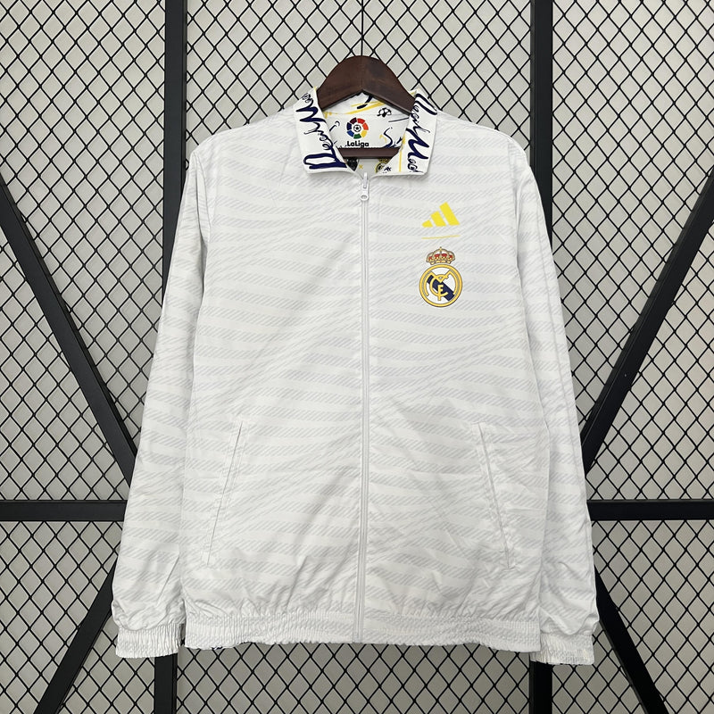 Corta Vento Real Madrid Dupla Face