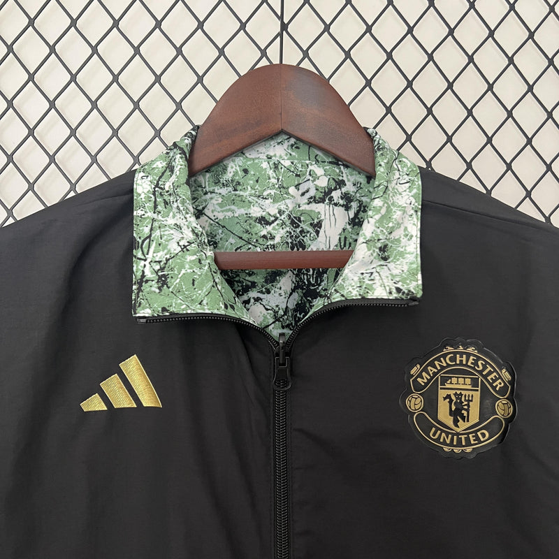 Corta Vento Manchester United Dupla Face