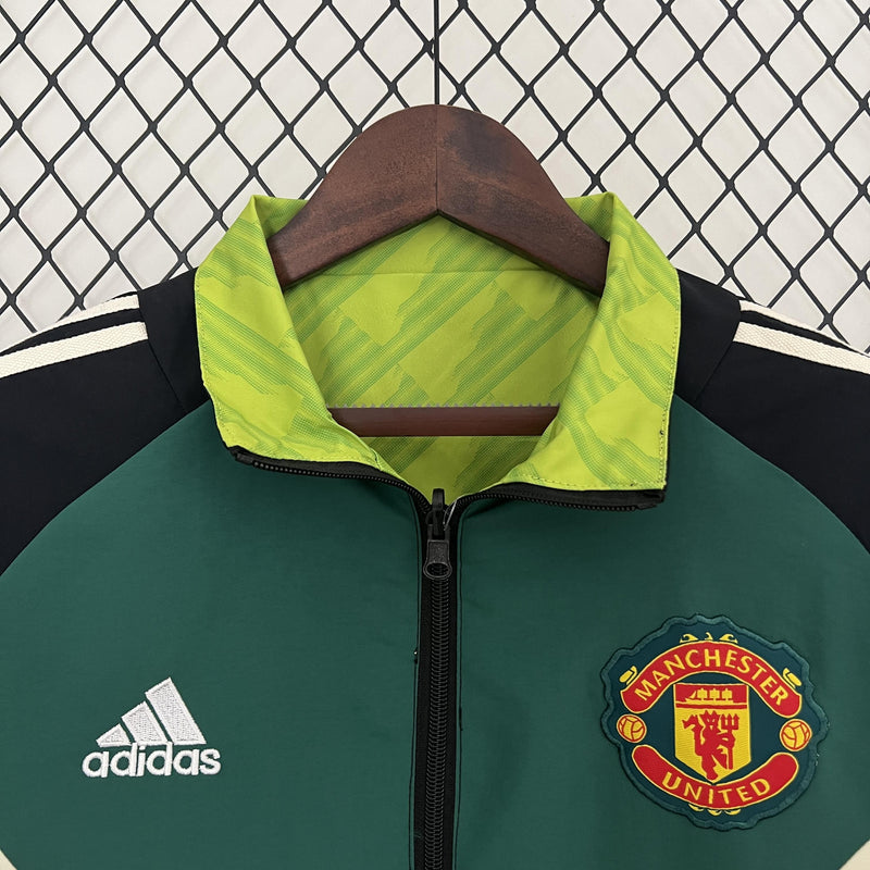 Corta Vento Manchester United Dupla Face