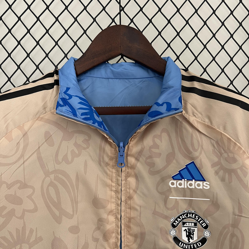 Corta Vento Manchester United Dupla Face