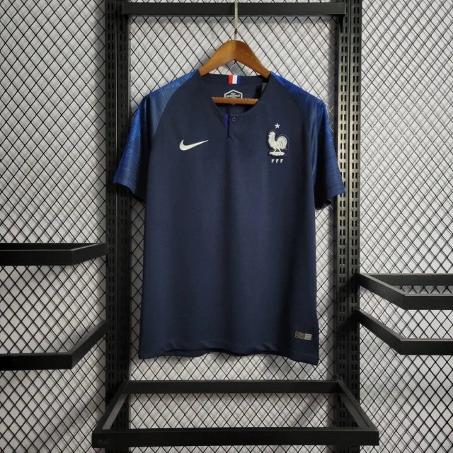 Camisa França Home 18/19 s/n° Torcedor Nike Masculino - Azul Escuro