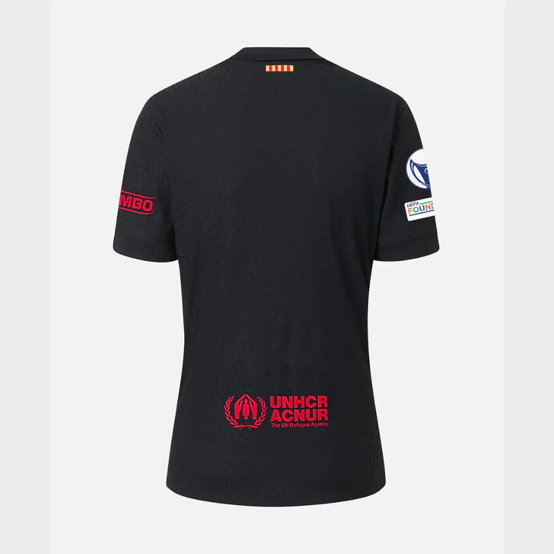 Camisa Barcelona Third 24/25 Nike Torcedor Feminina - Preta