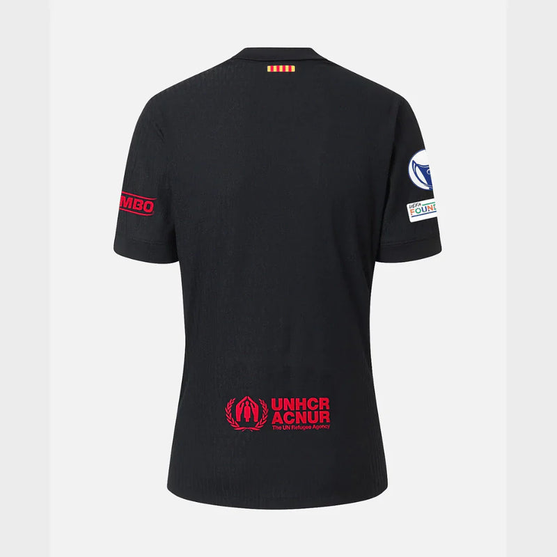 Camisa Barcelona Third 24/25 Nike Torcedor Feminina - Preta