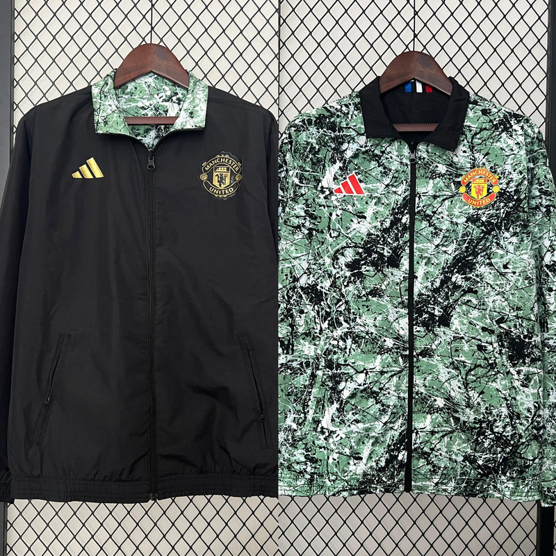 Corta Vento Manchester United Dupla Face