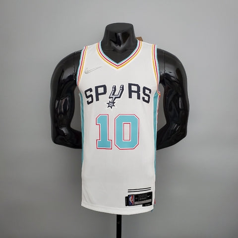 regata NBA Regata San Antonio Spurs Masculina - Branca