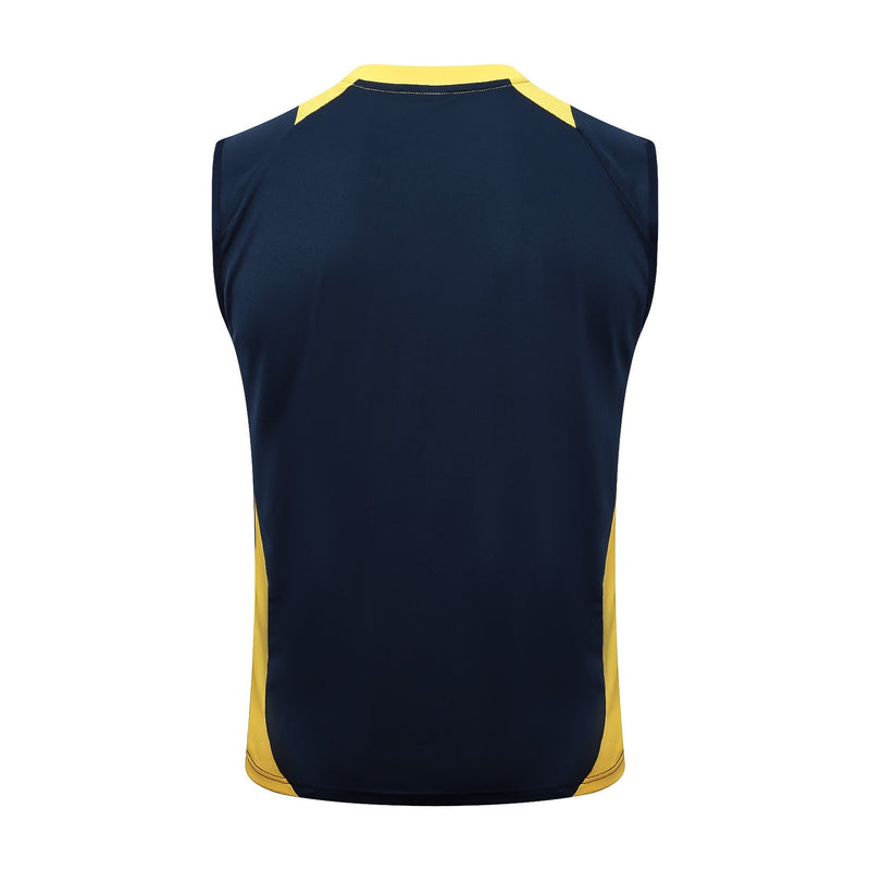 Conjunto Regata Real Madrid 2024/25 - Azul e Amarela