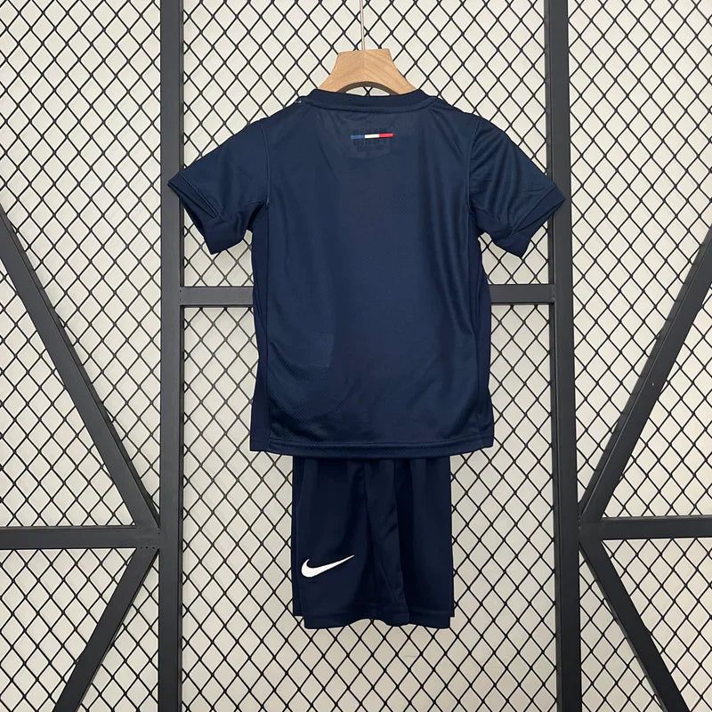 Conjunto Infantil PSG 24/25 Home Nike - Azul