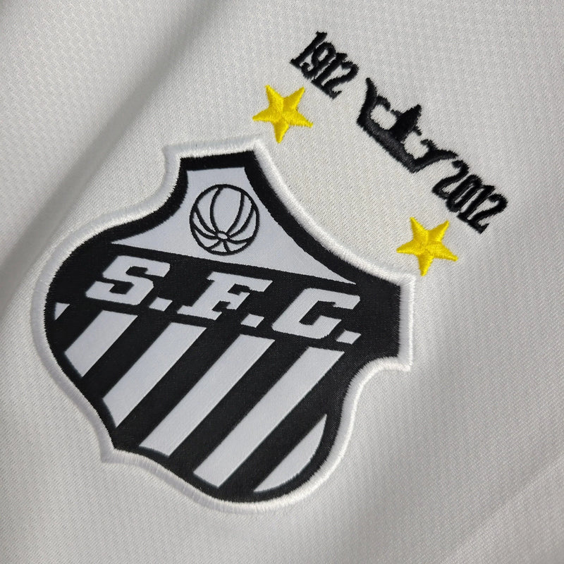 Camisa Santos Retrô 2011/12 Home Nike Masculina - Branco