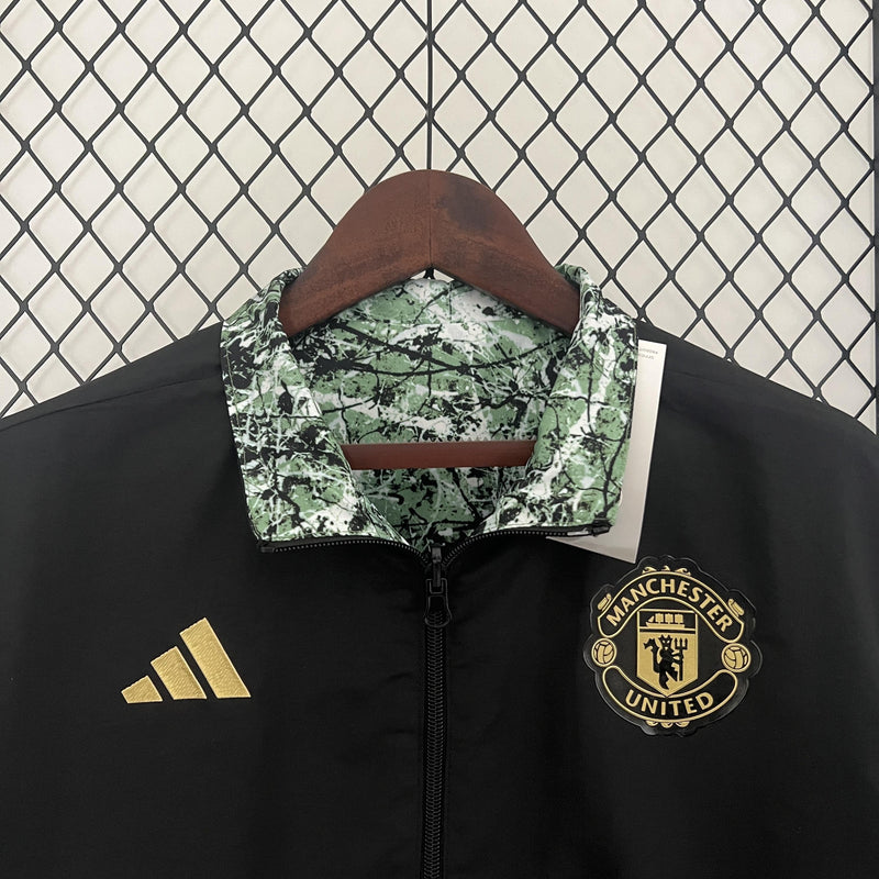 Corta Vento Manchester United Dupla Face