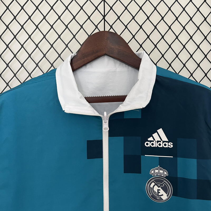 Corta Vento Real Madrid Dupla Face