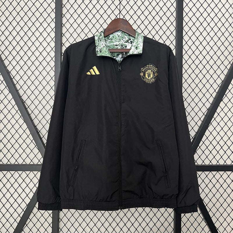 Corta Vento Manchester United Dupla Face