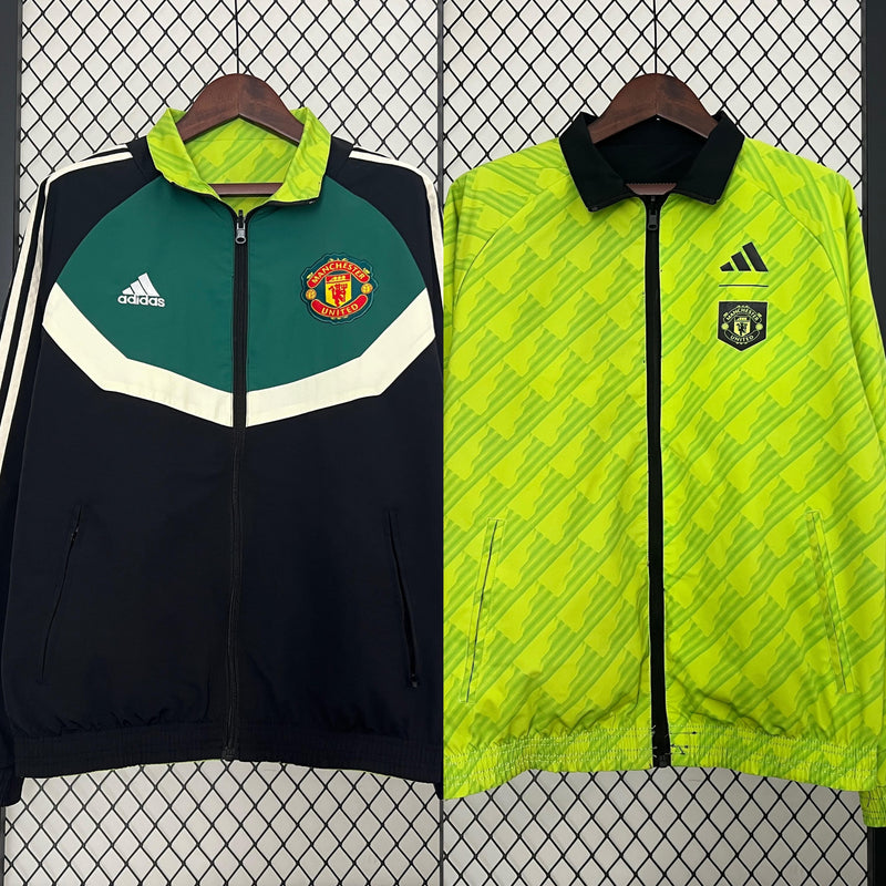 Corta Vento Manchester United Dupla Face
