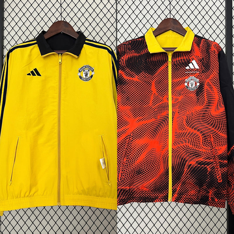 Corta Vento Manchester United Dupla Face