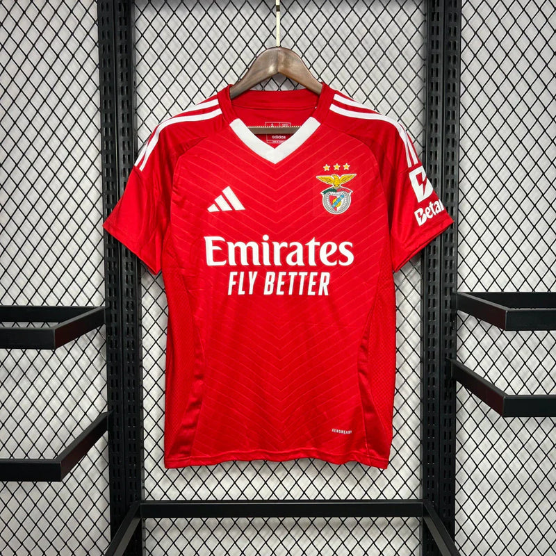 Camisa Benfica Home 24/25 Adidas Torcedor Masculino - Vermelho