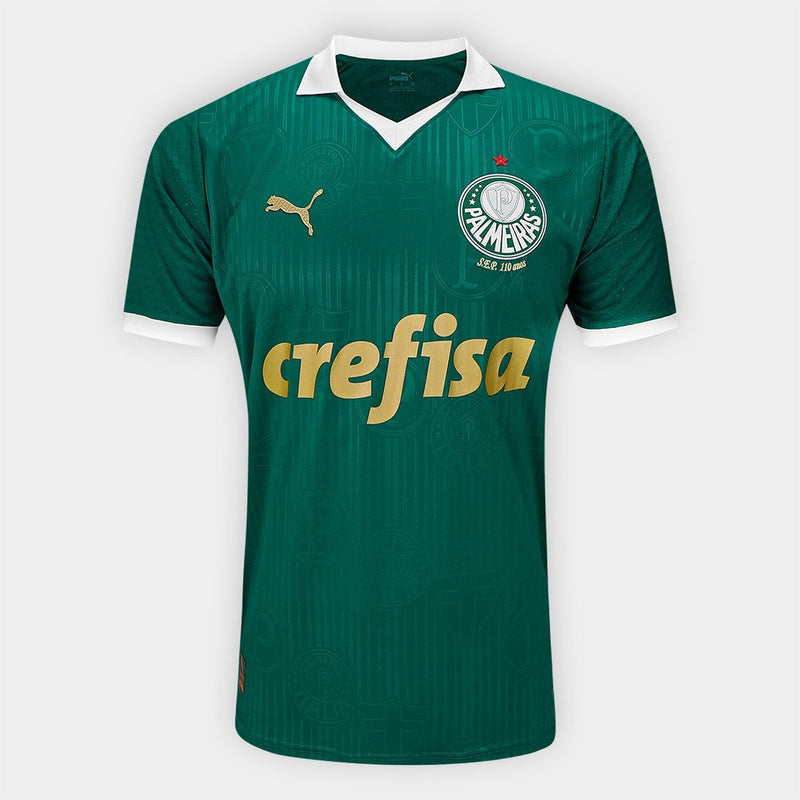 Camisa Palmeiras Home 24/25 s/n° Puma Jogador Masculino - Verde