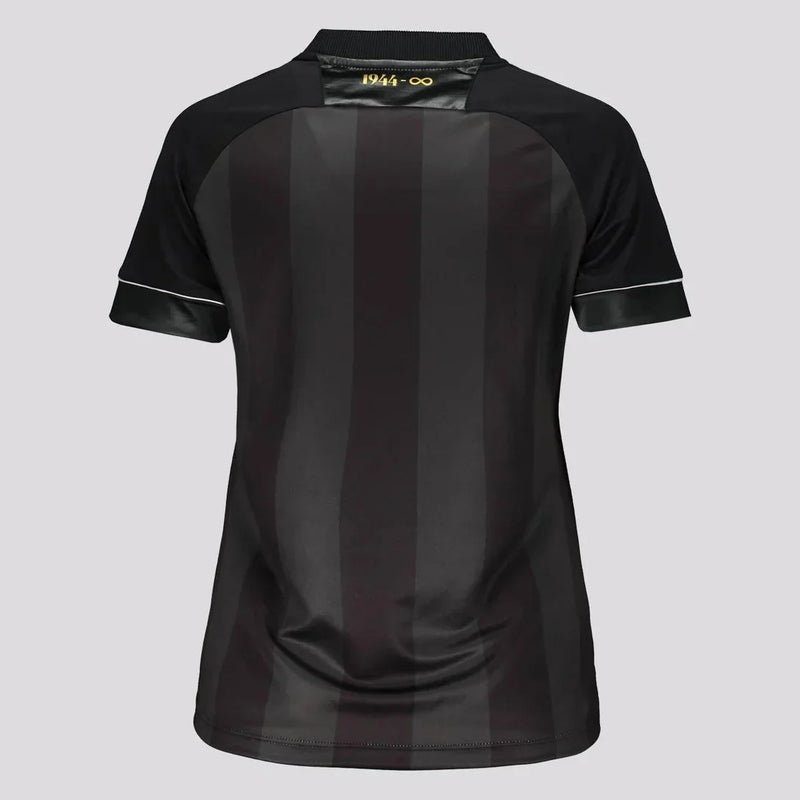 Camisa Ceará Home 24/25 Torcedor Feminina - Preto e Branco