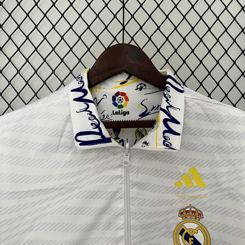 Corta Vento Real Madrid Dupla Face