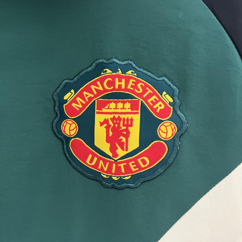 Corta Vento Manchester United Dupla Face