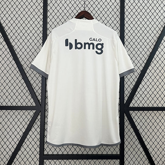 Camisa Atletico Mineiro Away 24/25 Adidas Torcedor Masculina - Branca e Preta
