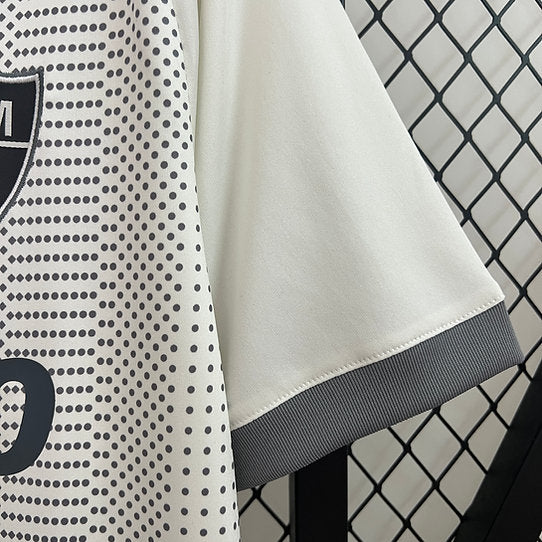 Camisa Atletico Mineiro Away 24/25 Adidas Torcedor Masculina - Branca e Preta