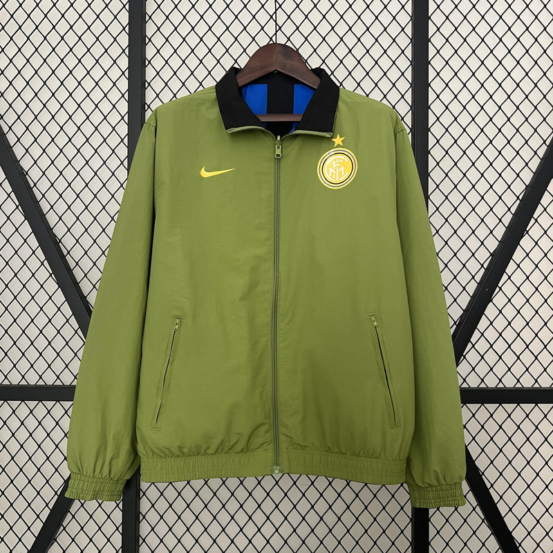 Corta Vento Inter de Milão Dupla Face