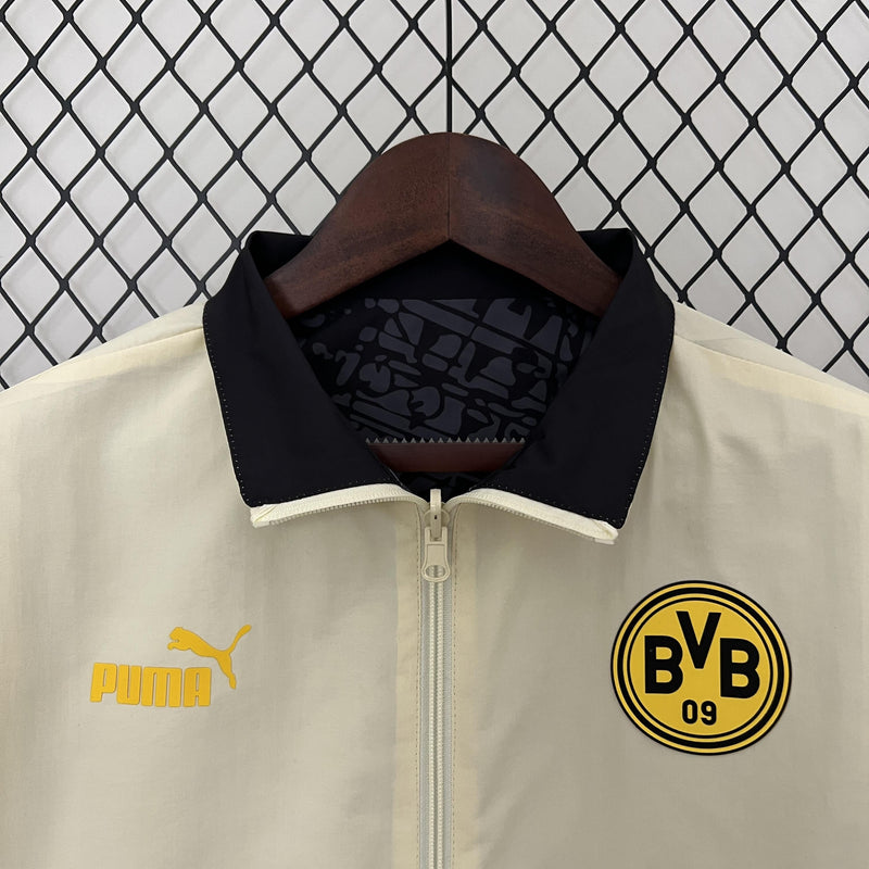 Corta Vento Borussia Dortmund Dupla Face