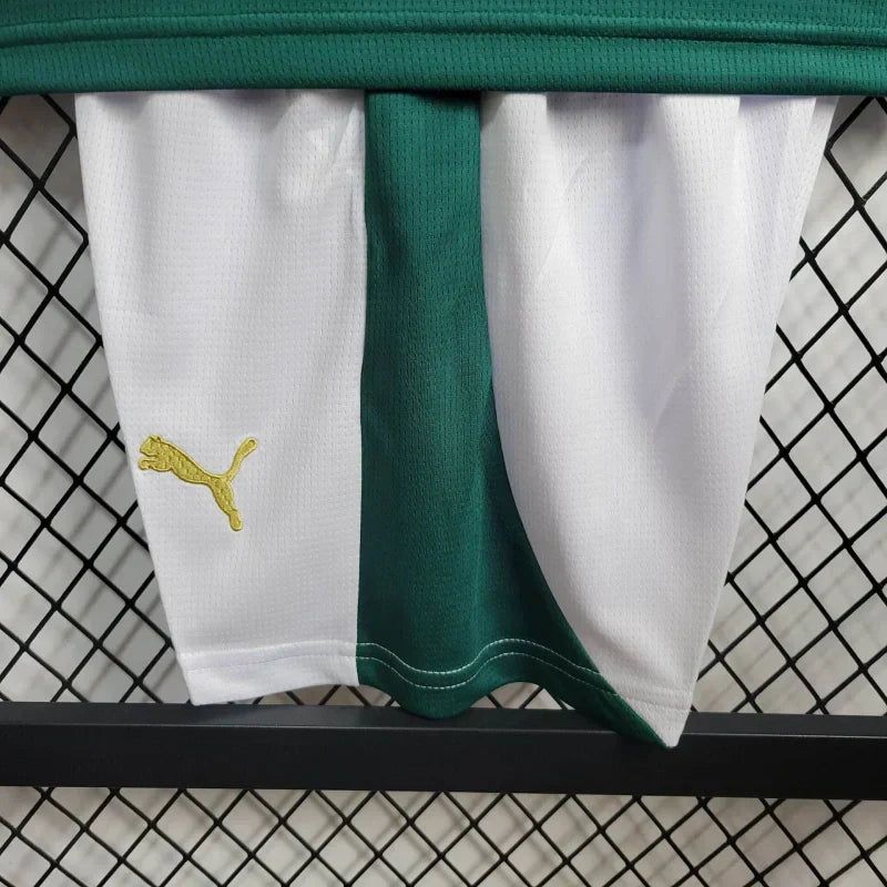 Conjunto Infantil Palmeiras 24/25 Home Puma Torcedor - Verde