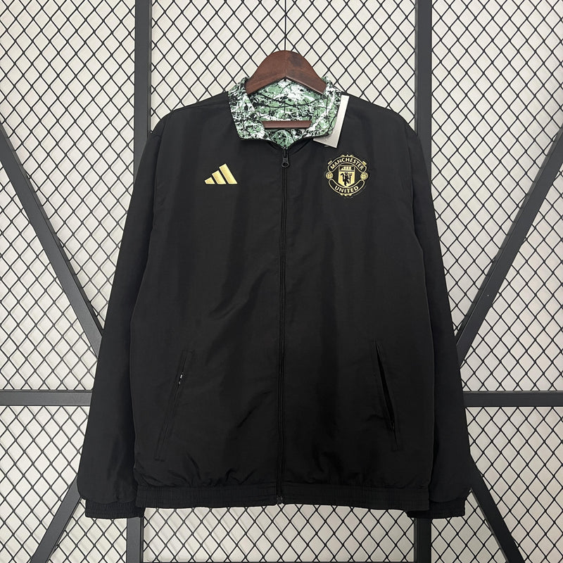 Corta Vento Manchester United Dupla Face