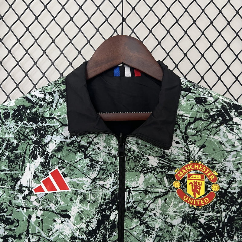 Corta Vento Manchester United Dupla Face