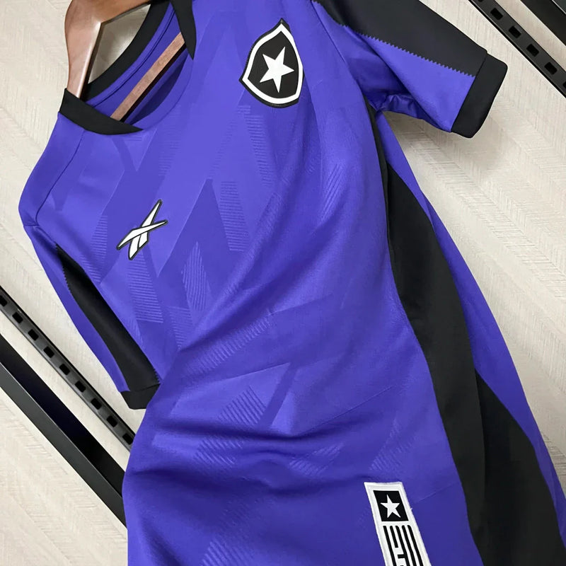 Camisa Botafogo Goleiro 24/25 Reebok Torcedor Masculina - Roxo