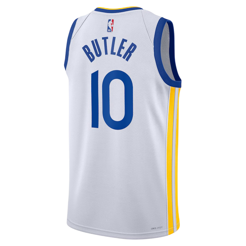 Camisa Swingman Golden State Warriors Nike Association Edition - Branca - Jimmy Butler