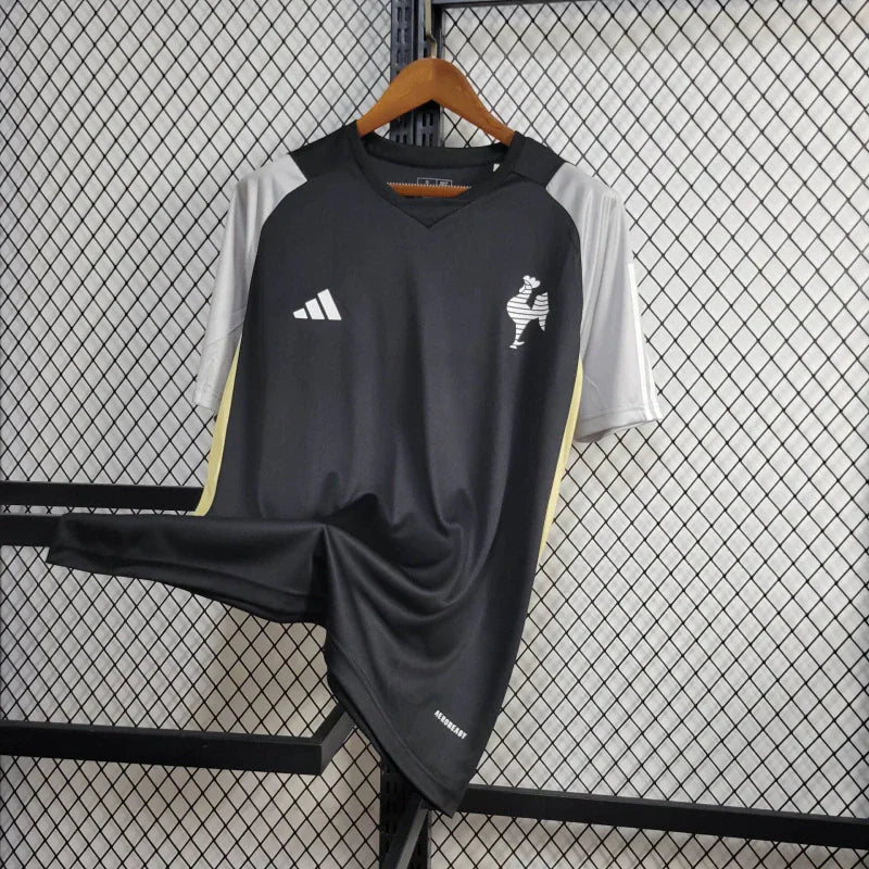 Camisa Atletico Mineiro Treino 24/25 Adidas Masculina - Preta e Cinza
