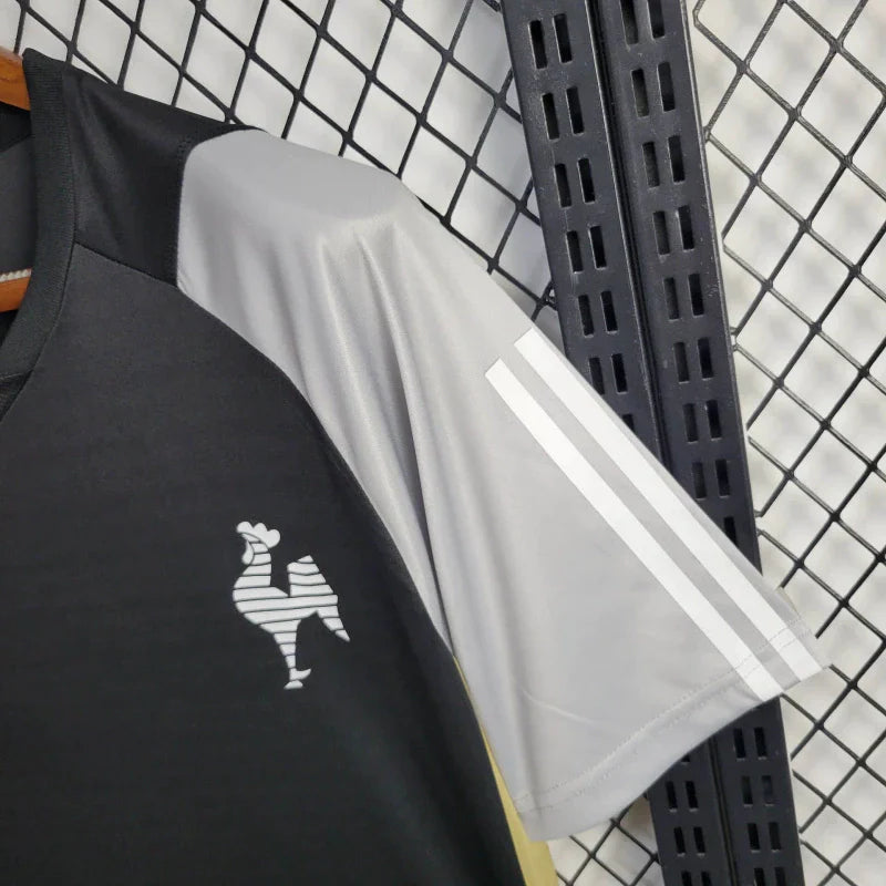 Camisa Atletico Mineiro Treino 24/25 Adidas Masculina - Preta e Cinza