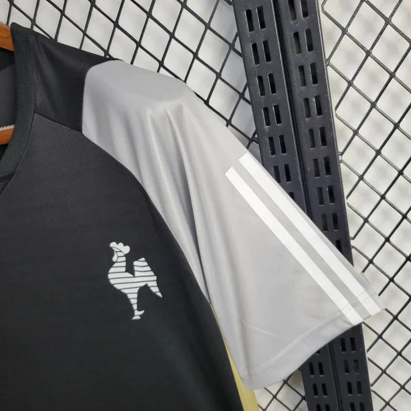 Camisa Atletico Mineiro Treino 24/25 Adidas Masculina - Preta e Cinza