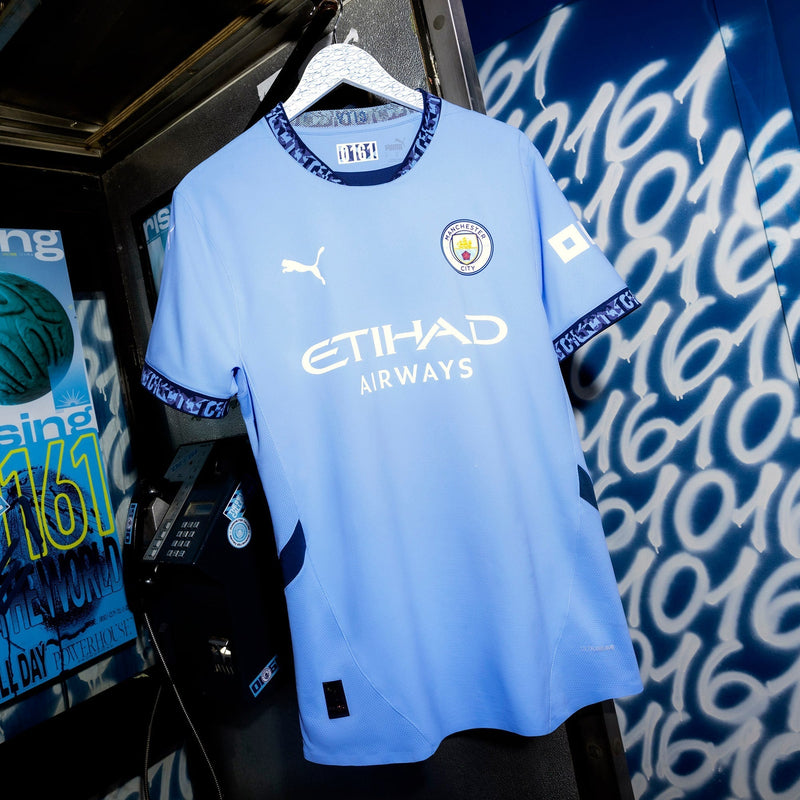 Camisa Manchester City Home 24/25 Puma Torcedor Feminina - Azul